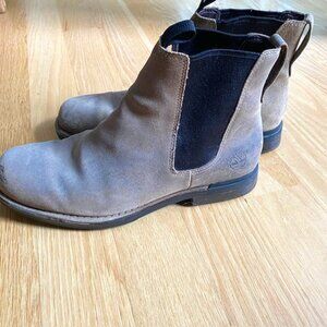 Men's Timberland Leather Chelsea Boots - size 12M - color tan